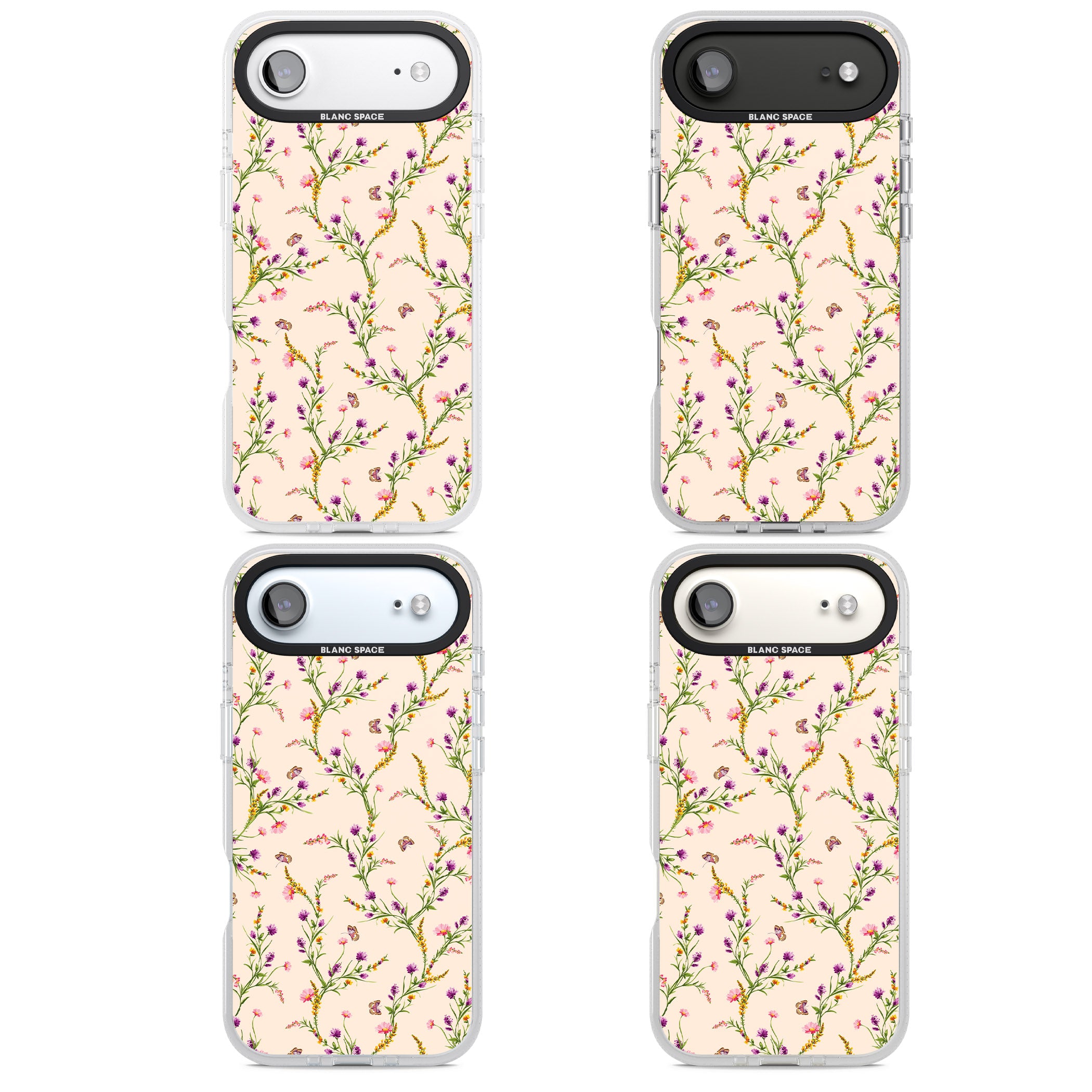 Meadow Wildflowers iPhone 17 Air Impact Air Clear Phone Case APT Impact Protection