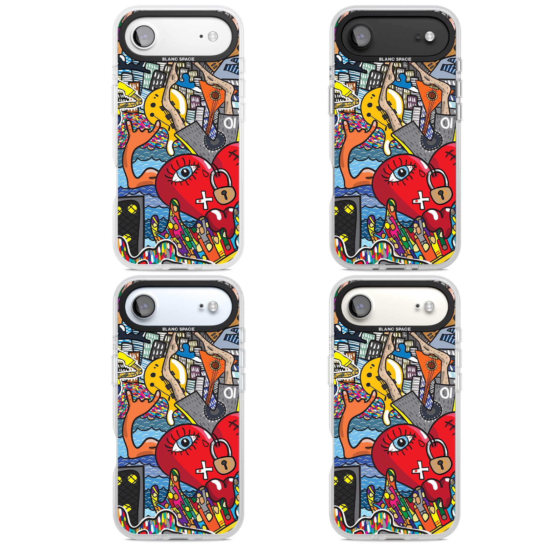 Crowd Tsunami iPhone 17 Air Impact Air Clear Phone Case APT Impact Protection