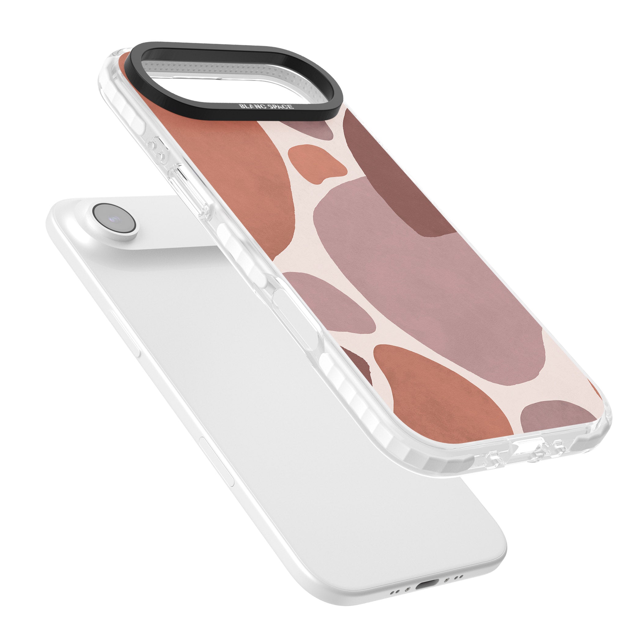 Terra Abstract iPhone 17 Air Impact Clear Phone Case Colours