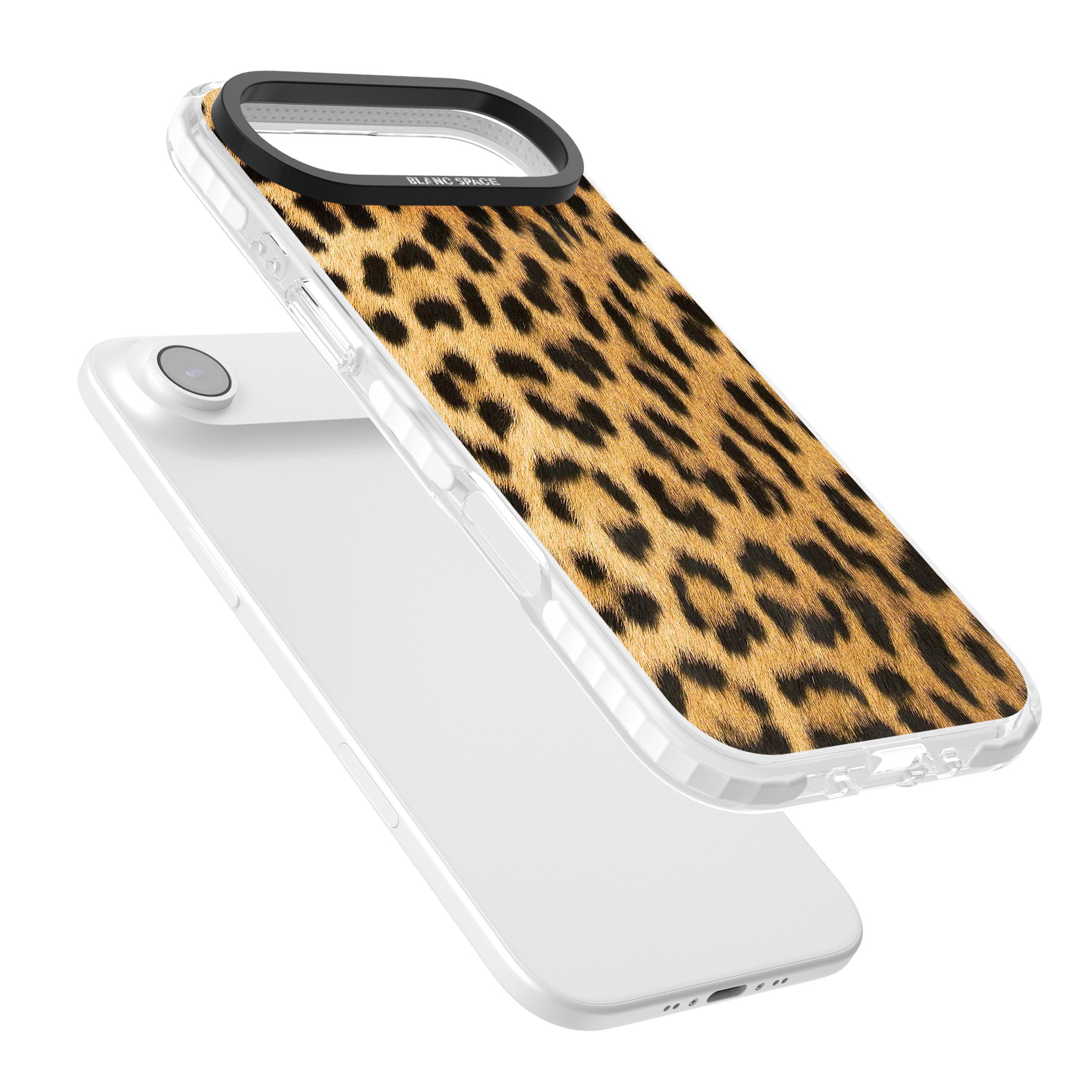 Designer Fashion Gold Leopard Print iPhone 17 Air Impact Clear Phone Case Colours