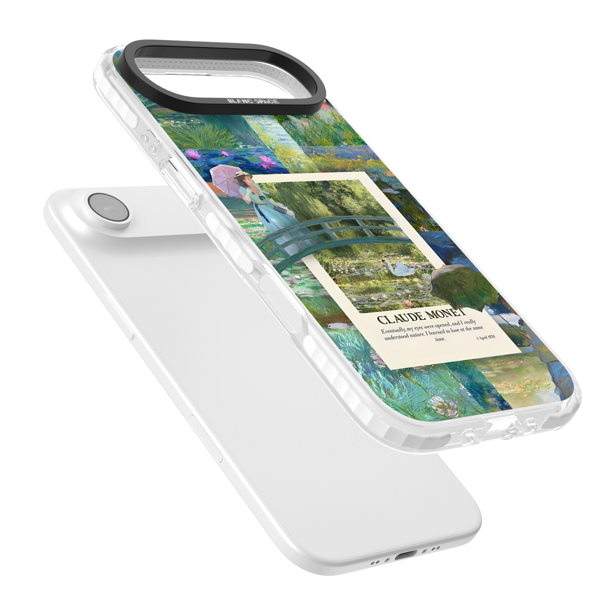 Monet Gardens iPhone 17 Air Impact Clear Phone Case Colours