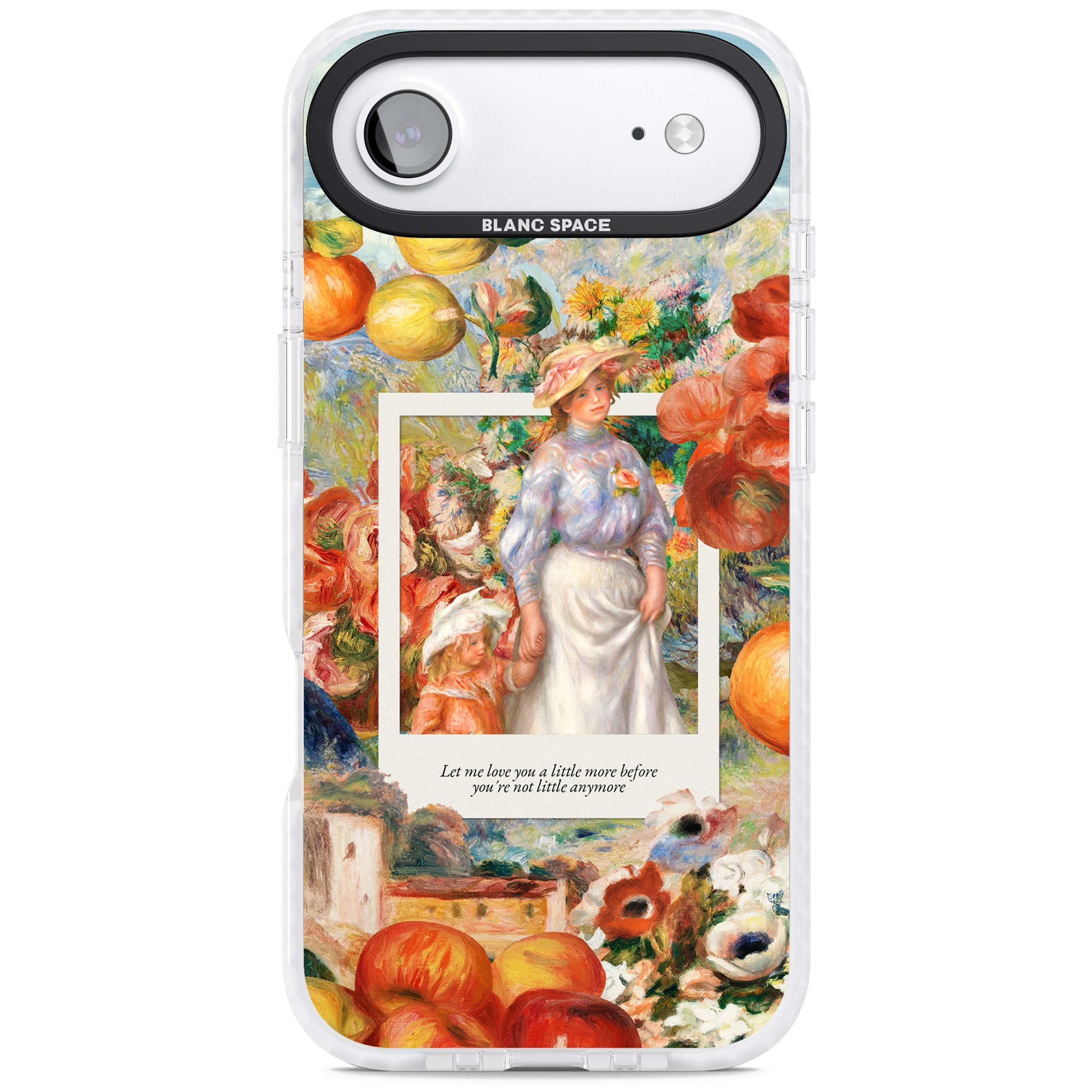 Renoir Mother & Child iPhone 17 Air Impact Clear Phone Case