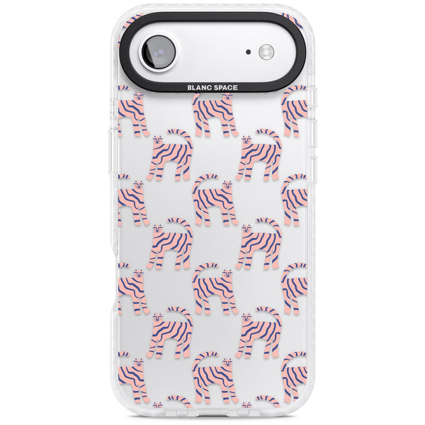 Pink And Blue Cat Pattern