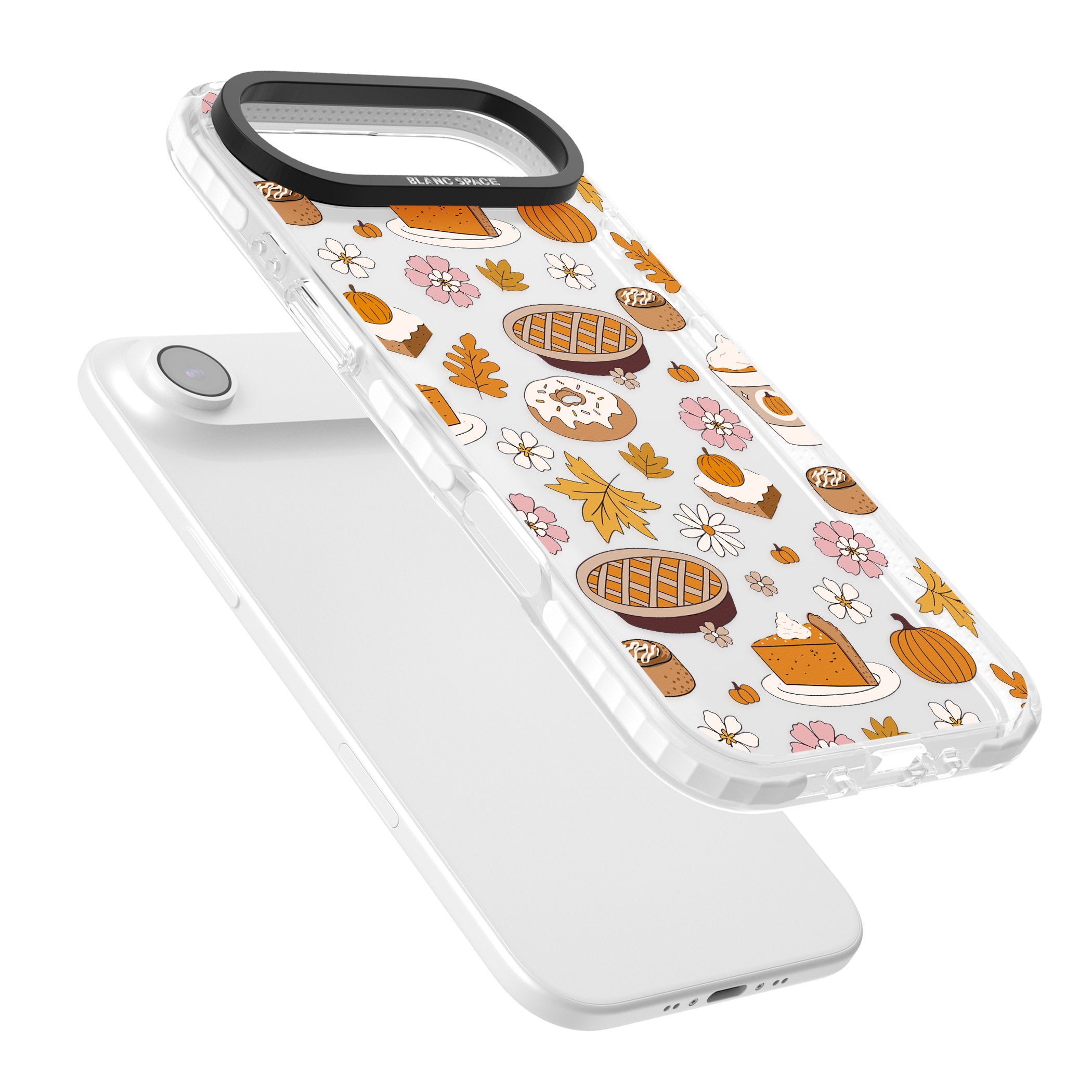Pumpkin Pie Autumn Treats iPhone 17 Air Impact Clear Phone Case Colours