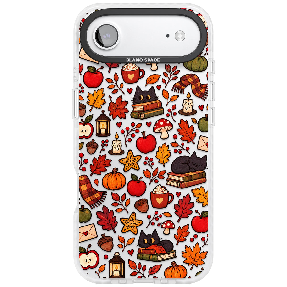 Autumn Mix iPhone Air Impact Clear Phone Case front