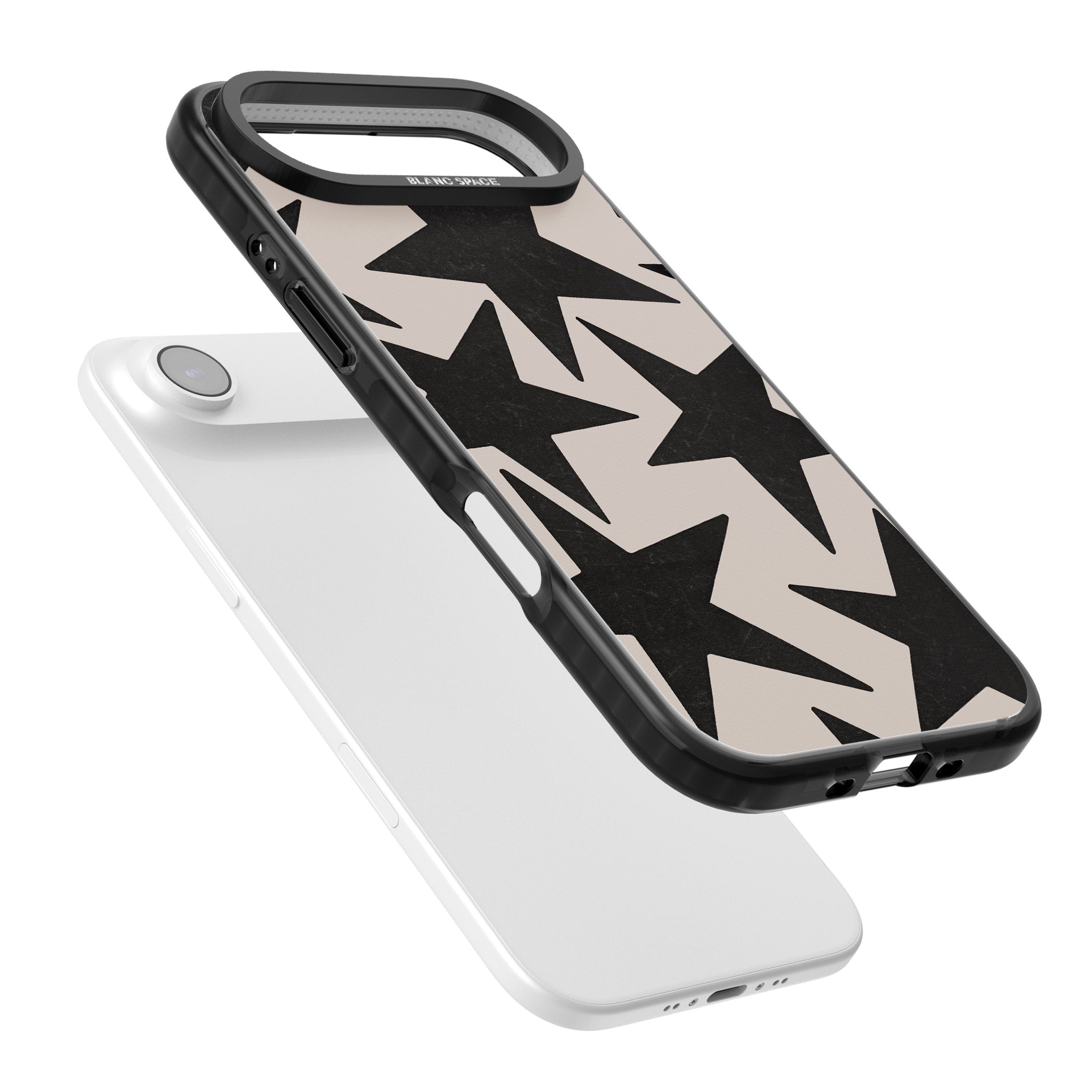 Black Superstars iPhone 17 Air Impact Black Phone Case Colours