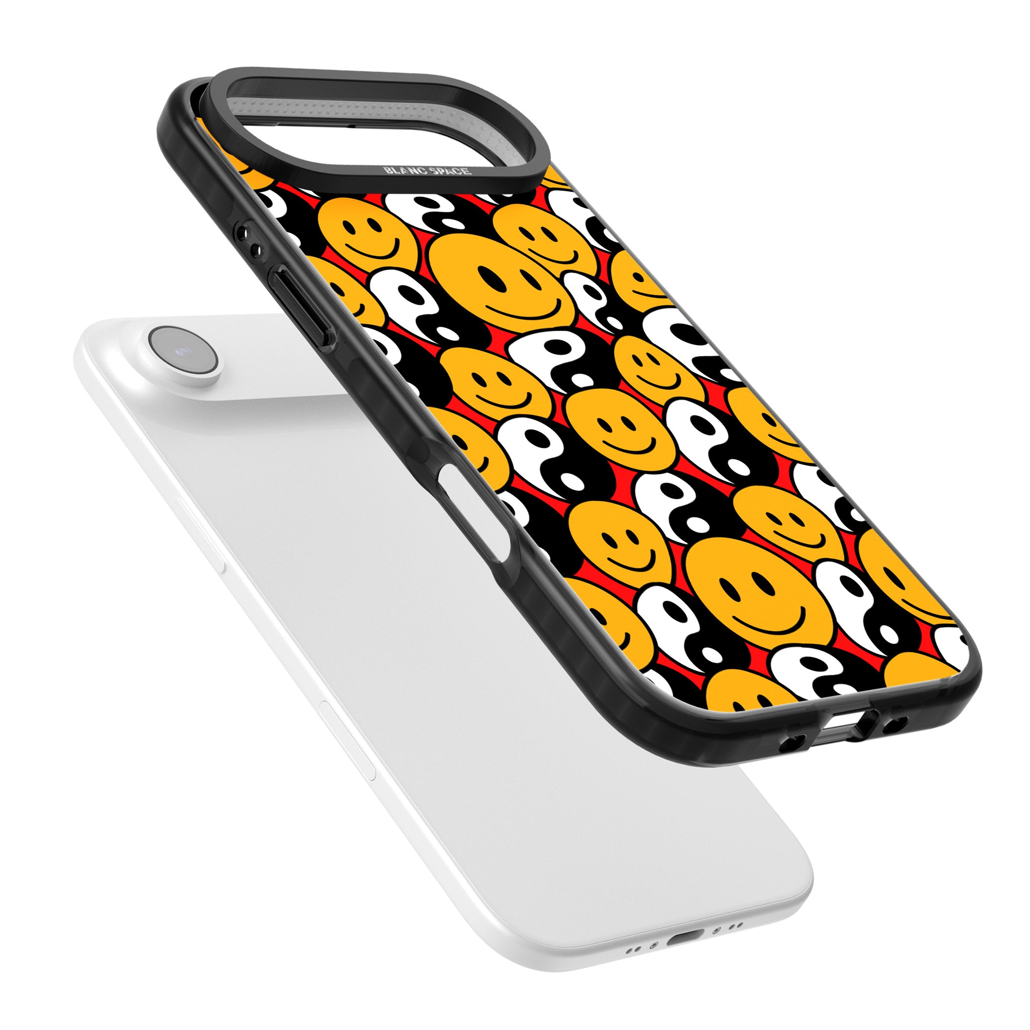 Yin Yang & Faces iPhone 17 Air Impact Black Phone Case Colours