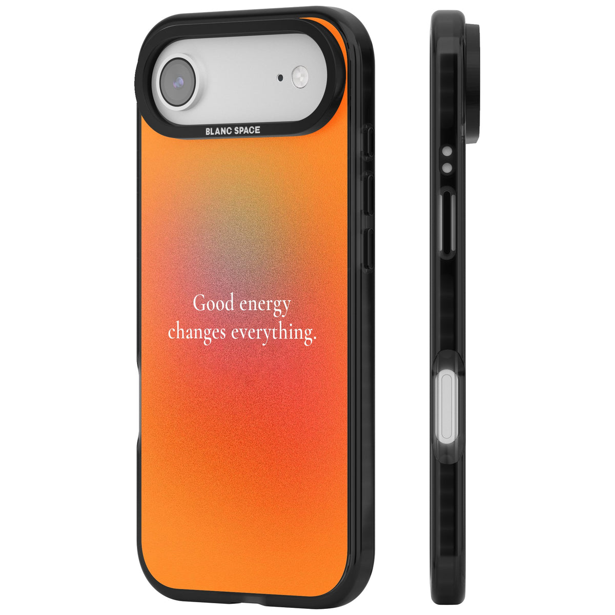 Good Energy iPhone Air Impact Black Phone Case side