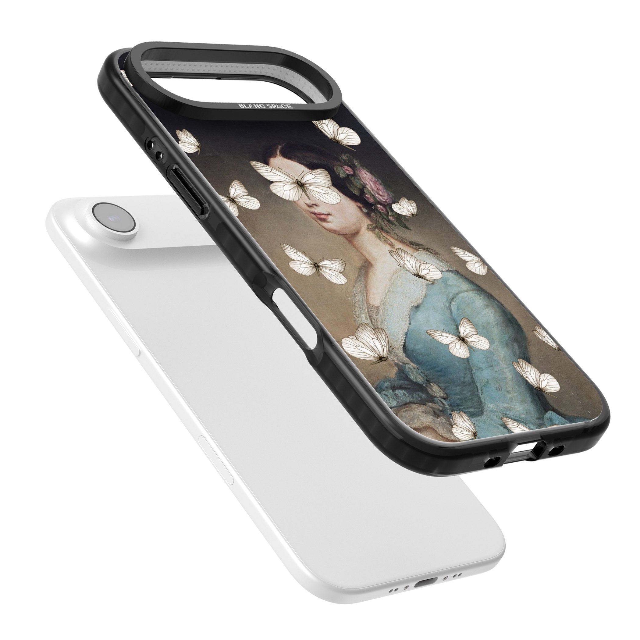 Butterfly Beauty iPhone 17 Air Impact Black Phone Case Colours