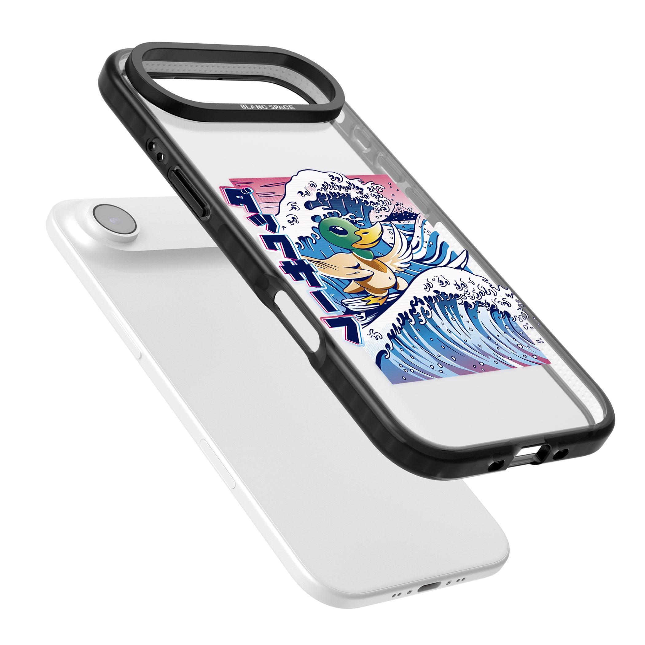 Duck Surf iPhone 17 Air Impact Black Phone Case Colours