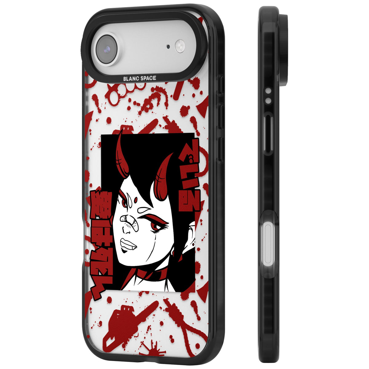 She's a Devil iPhone Air Impact Black Phone Case side