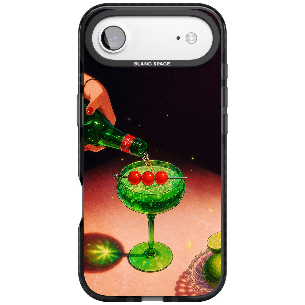 Absinthe Hour iPhone Air Impact Black Phone Case front