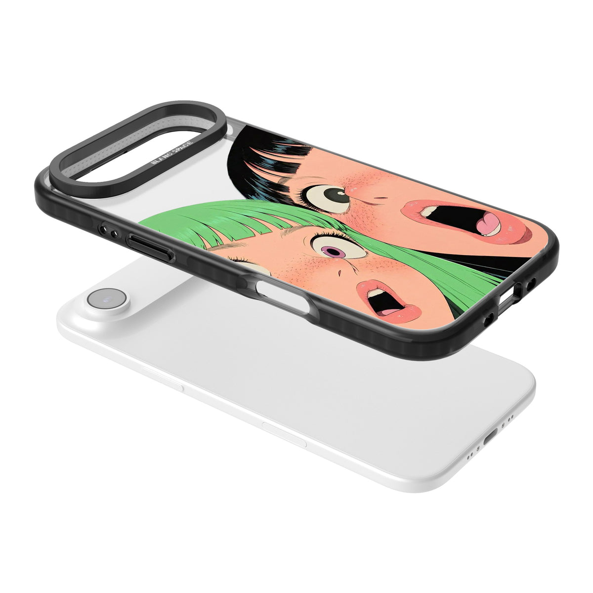 Gasp iPhone Air Impact Black Phone Case angled