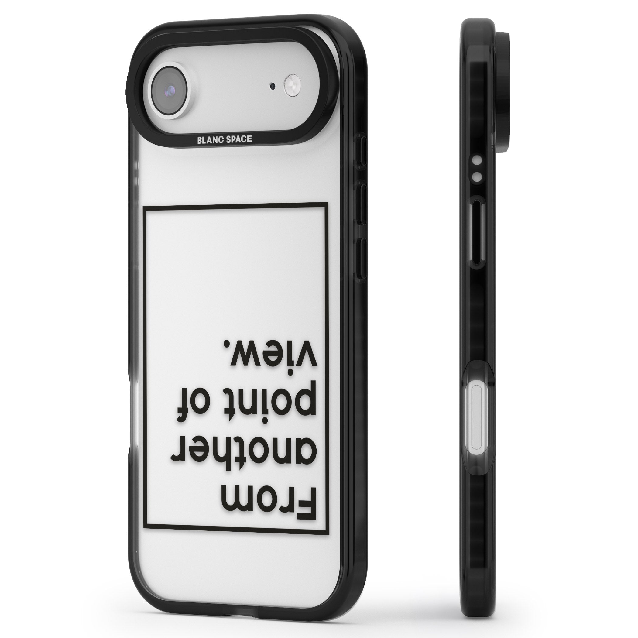 Another Point Of View iPhone 17 Air Impact Black Phone Case Side Profile