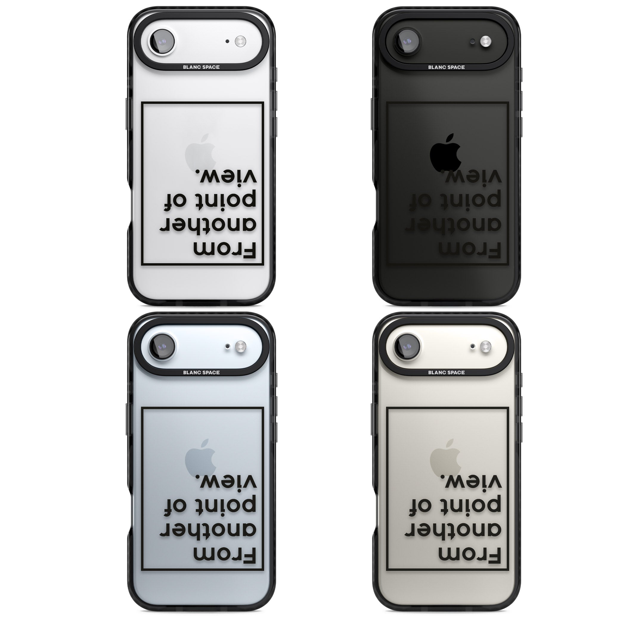 Another Point Of View iPhone 17 Air Impact Black Phone Case APT Impact Protection