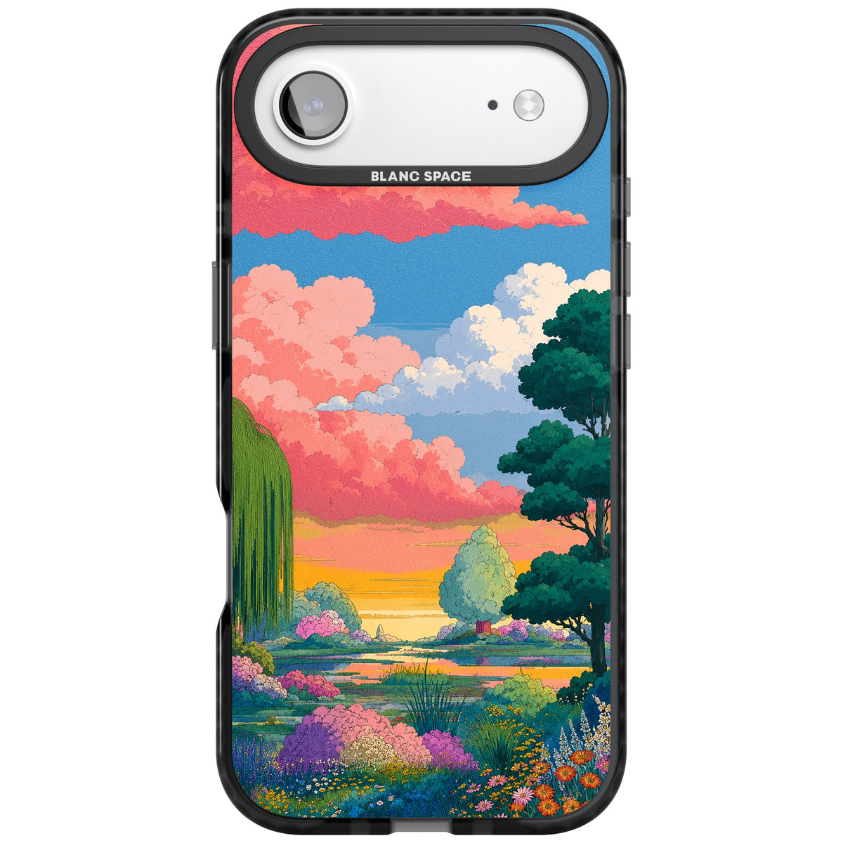Dream Valley iPhone Air Impact Black Phone Case front