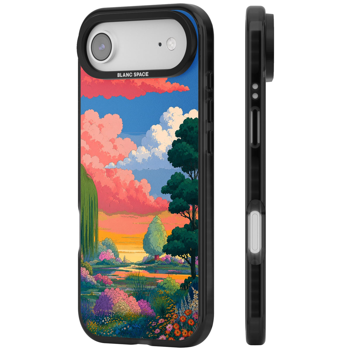 Dream Valley iPhone Air Impact Black Phone Case side