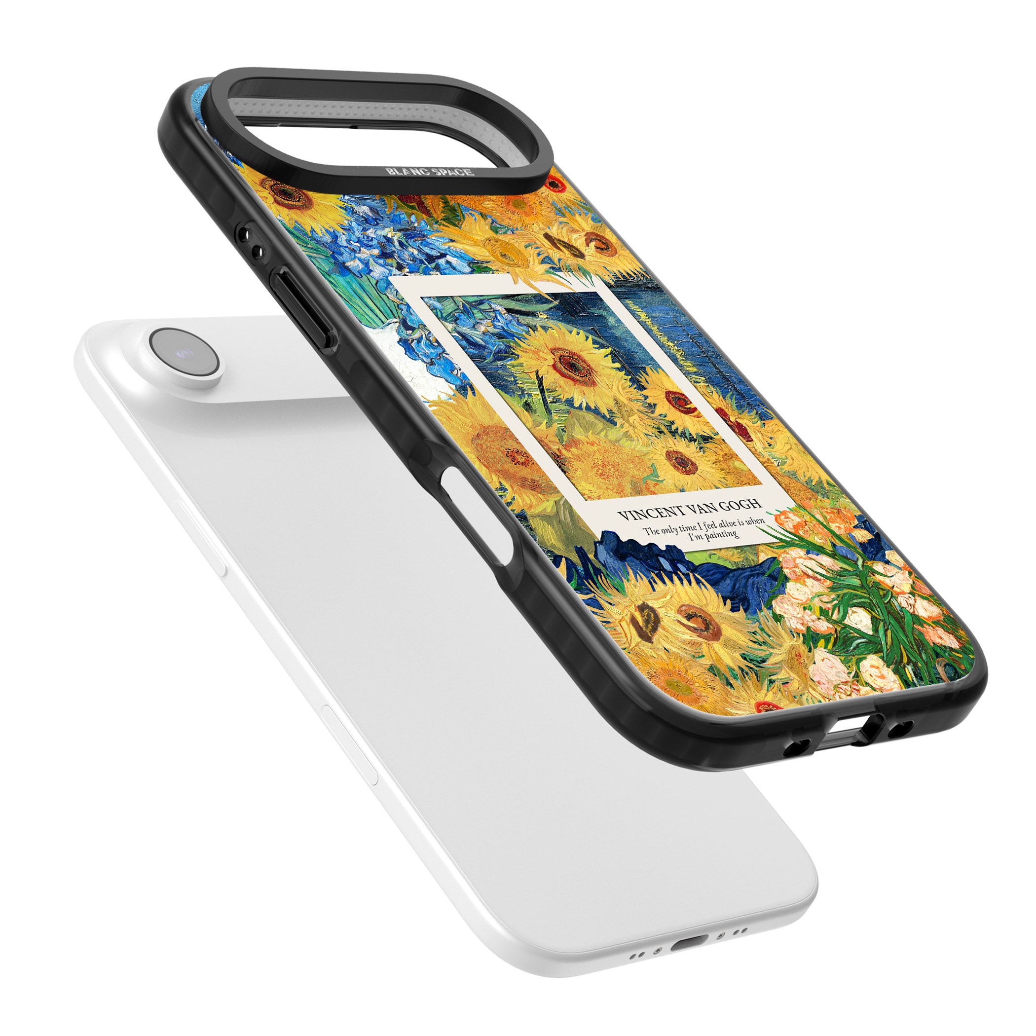 Van Gogh Sunflowers iPhone 17 Air Impact Black Phone Case Colours