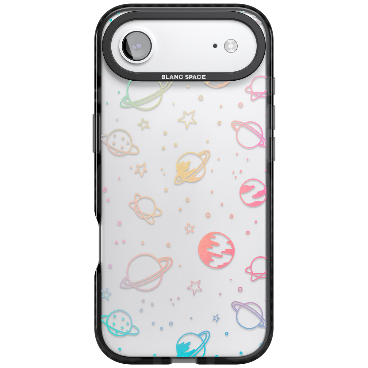 Pastel Cosmos iPhone Air Impact Black Phone Case front