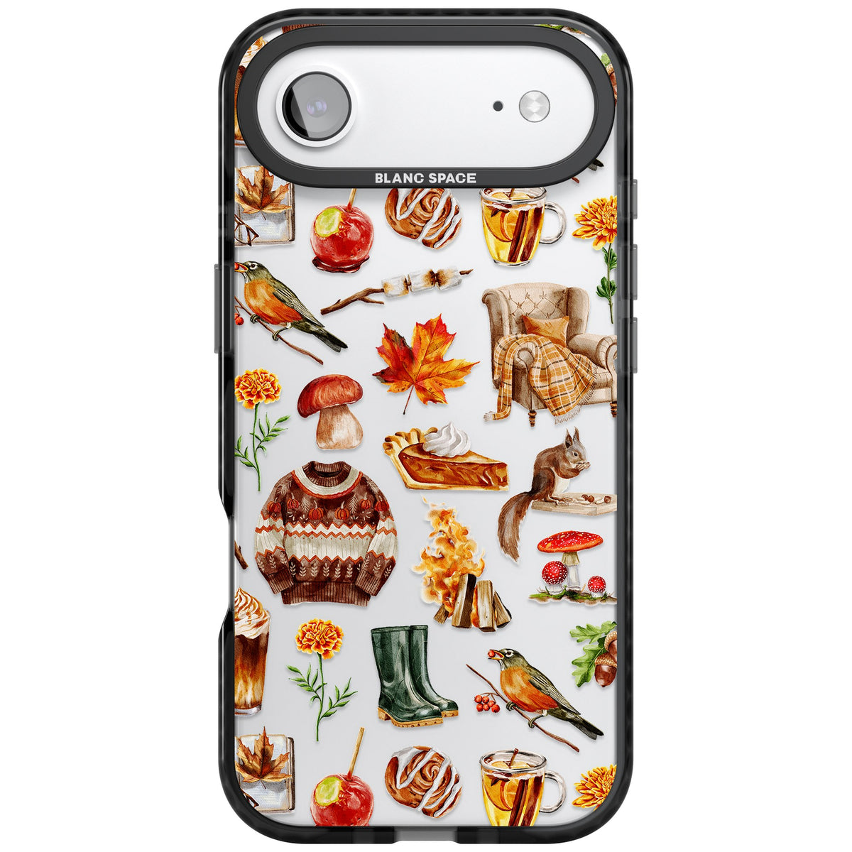 Autumn Anthology iPhone Air Impact Black Phone Case front
