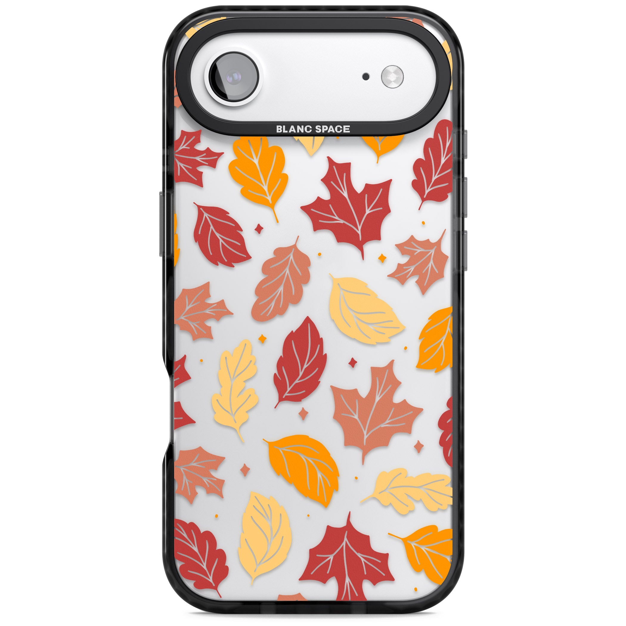 Autumn Leaves iPhone 17 Air Impact Black Phone Case