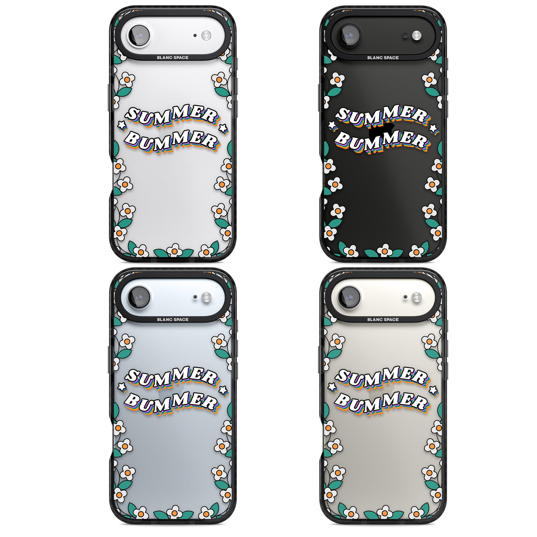 Summer Bummer iPhone 17 Air Impact Black Phone Case APT Impact Protection