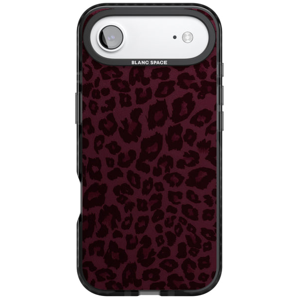 Burgundy Leopard