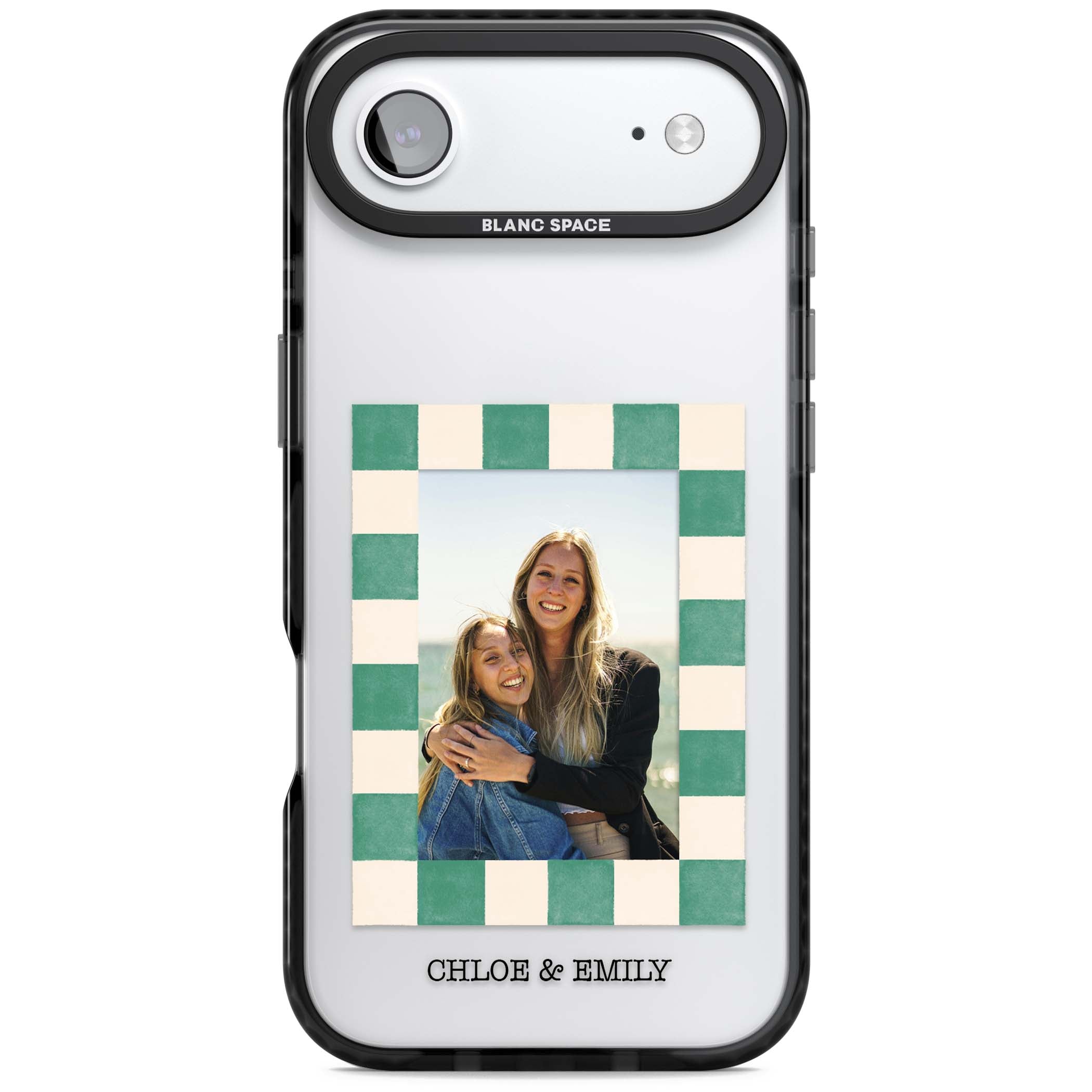 Personalised Seafoam Check Photo