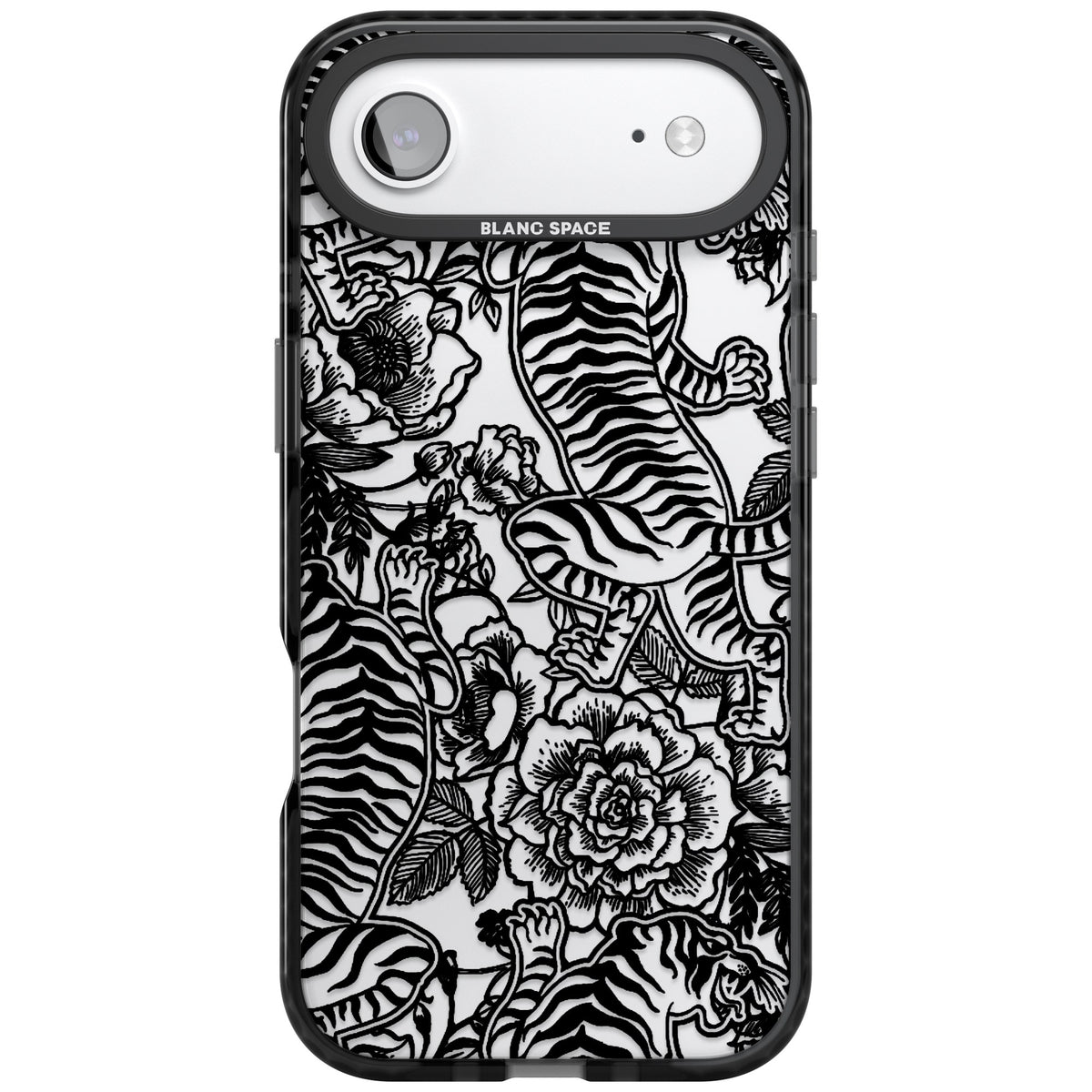Tiger Dynasty iPhone Air Impact Black Phone Case front