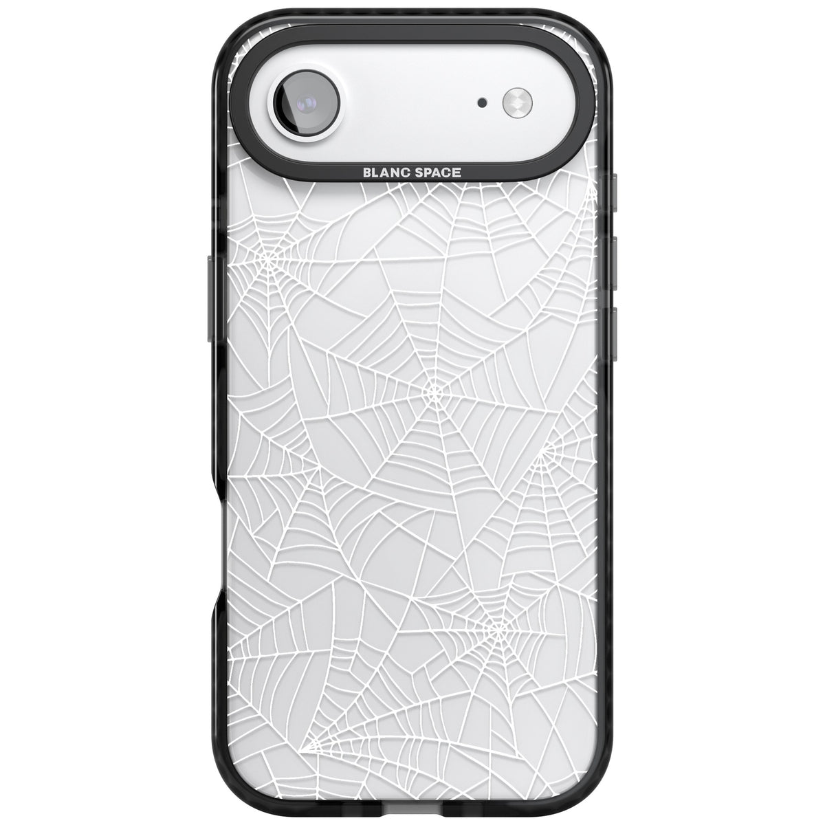 Spider Webs iPhone Air Impact Black Phone Case front