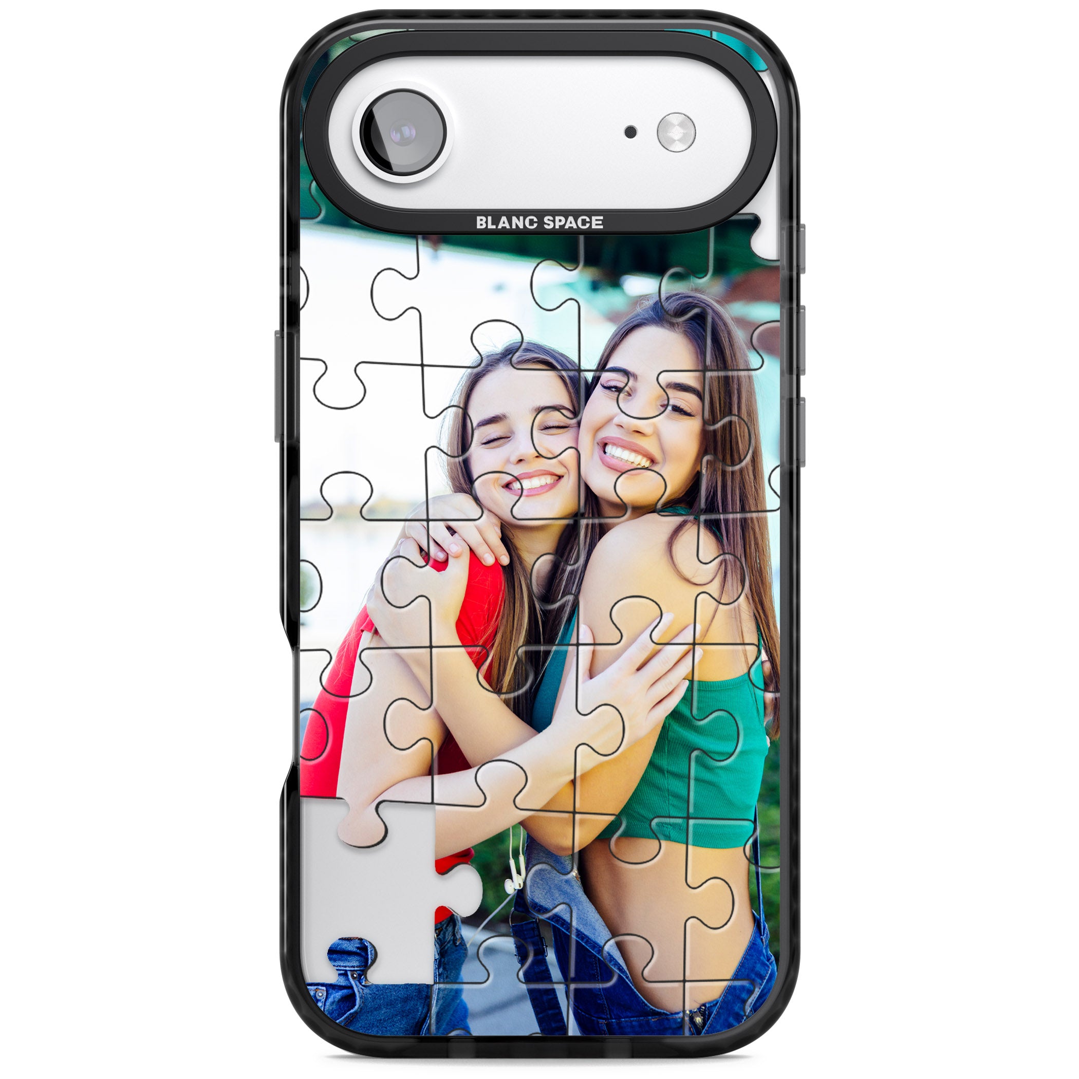Personalised Jigsaw Puzzle Photo iPhone 17 Air Impact Black Phone Case