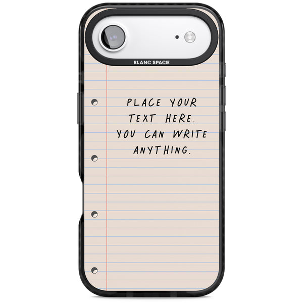 Personalised Lined Paper