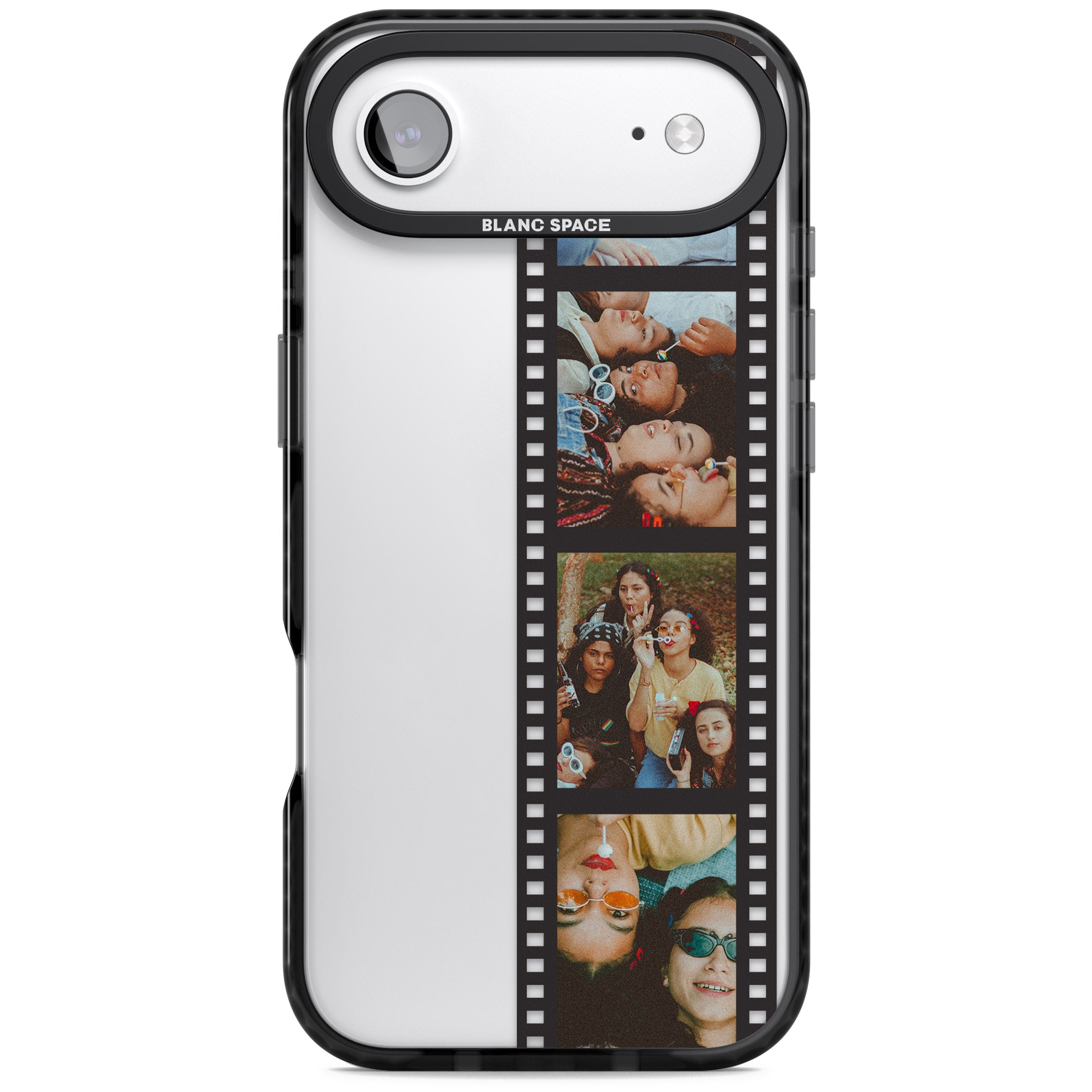 Personalised Photo Film Strip iPhone 17 Air Impact Black Phone Case