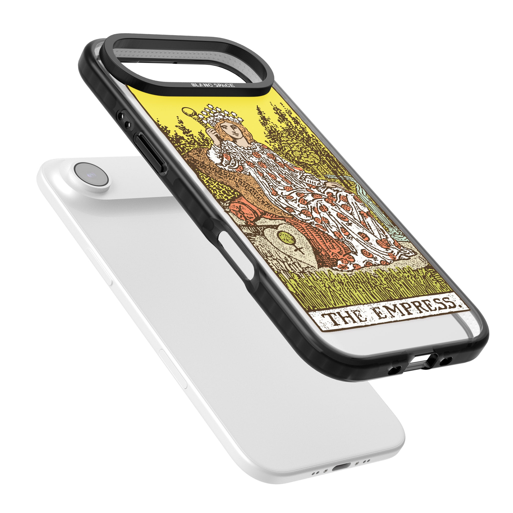 Personalised The Empress Tarot Card (Color) iPhone 17 Air Impact Black Phone Case Colours