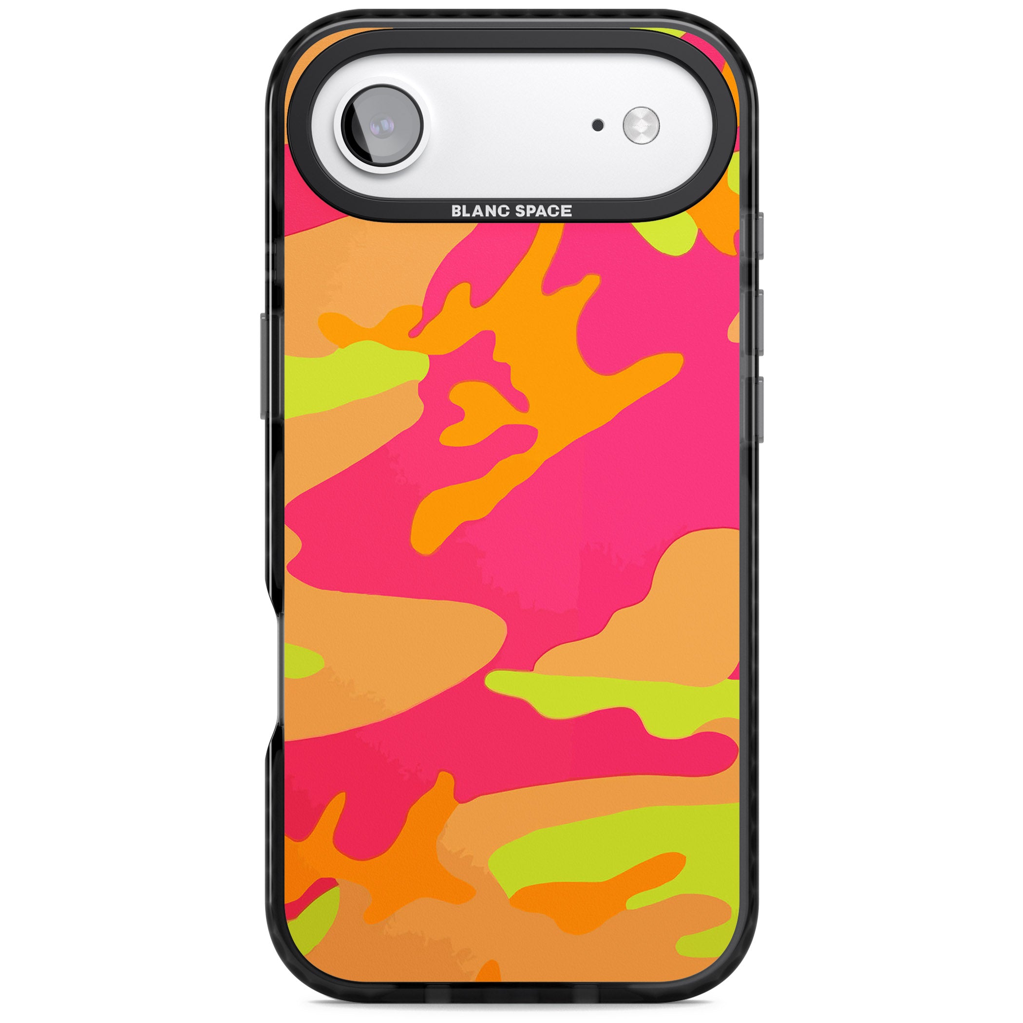 Neon Camo iPhone 17 Air Impact Black Phone Case