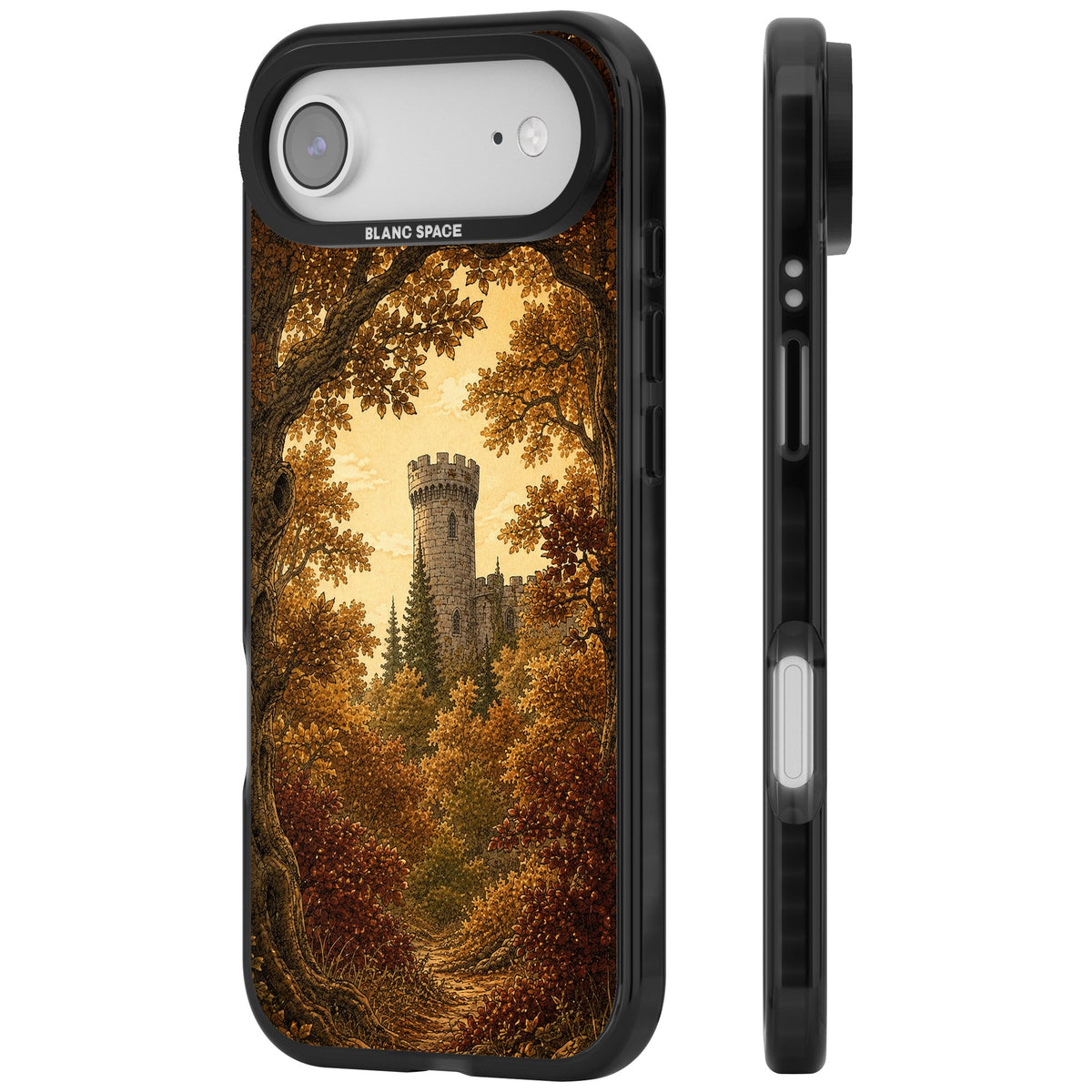 Autumn Keep iPhone Air Impact Black Phone Case side