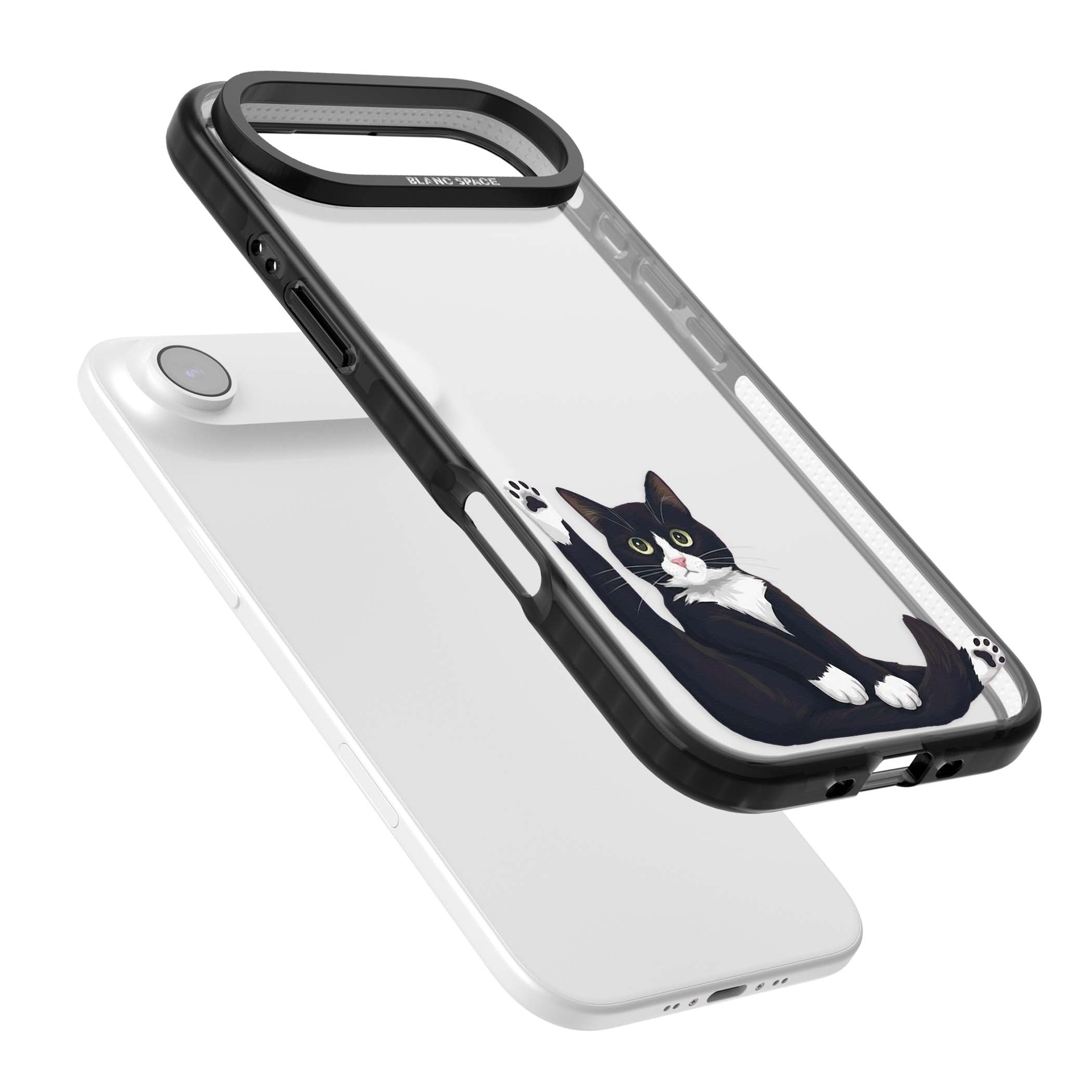 Mid-Groom Cat animals iPhone case | Clear Impact case for iPhone Air