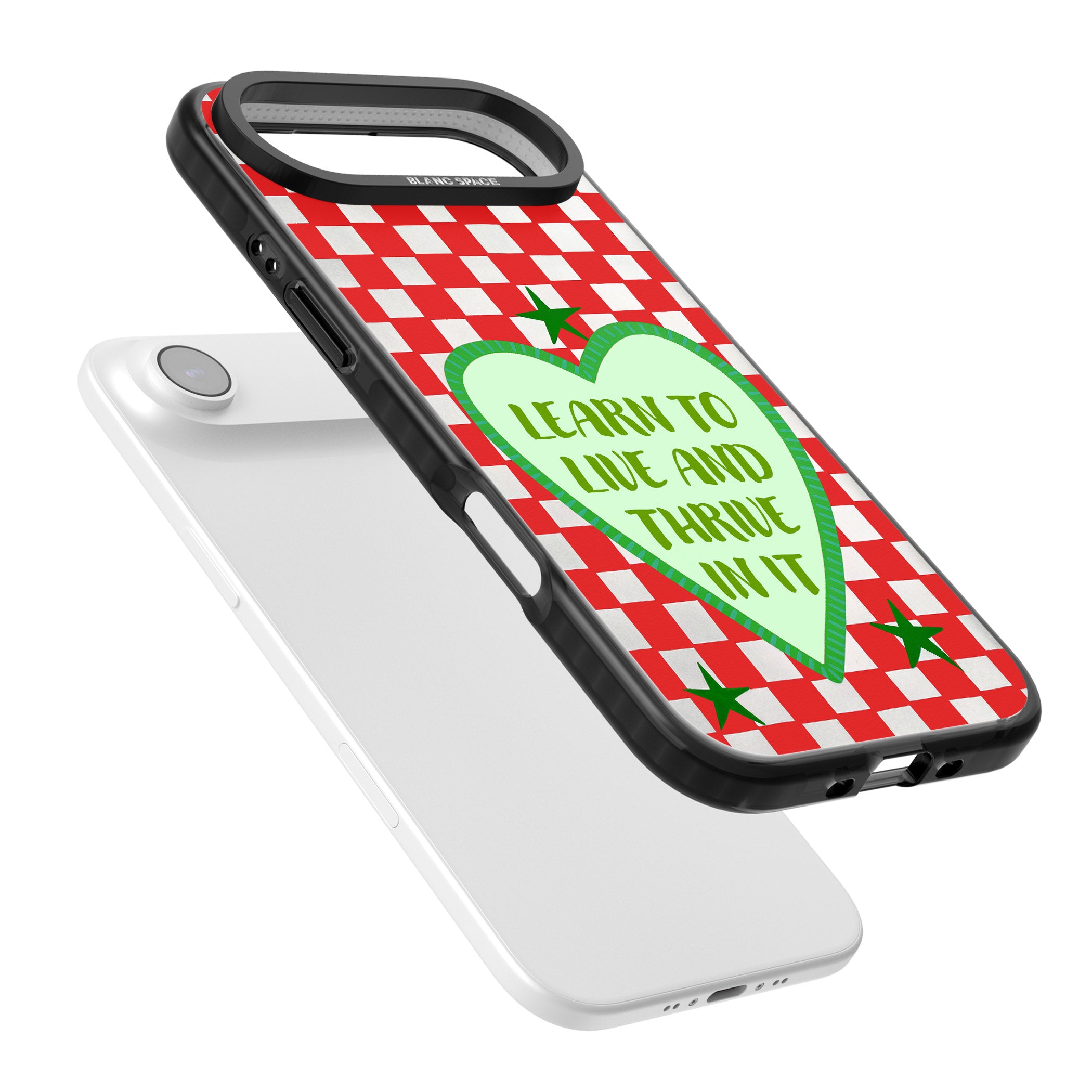 Learn To Live iPhone 17 Air Impact Black Phone Case Colours