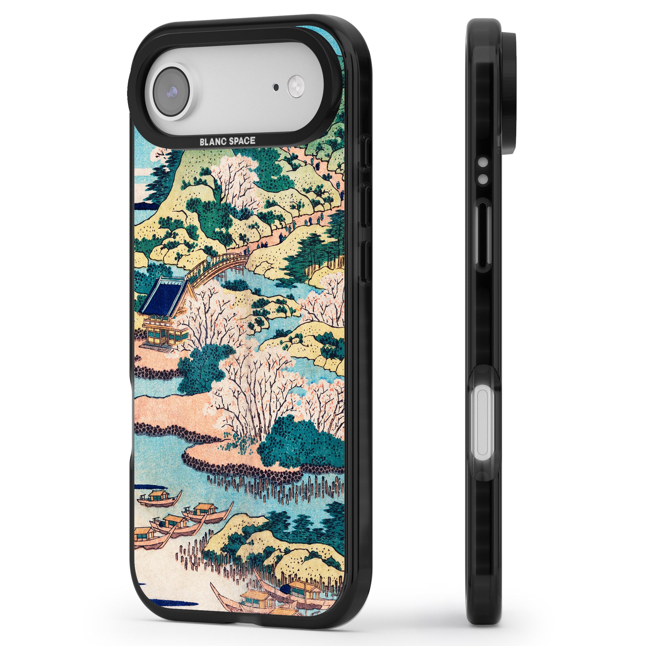 Coastal Community iPhone 17 Air Impact Black Phone Case Side Profile