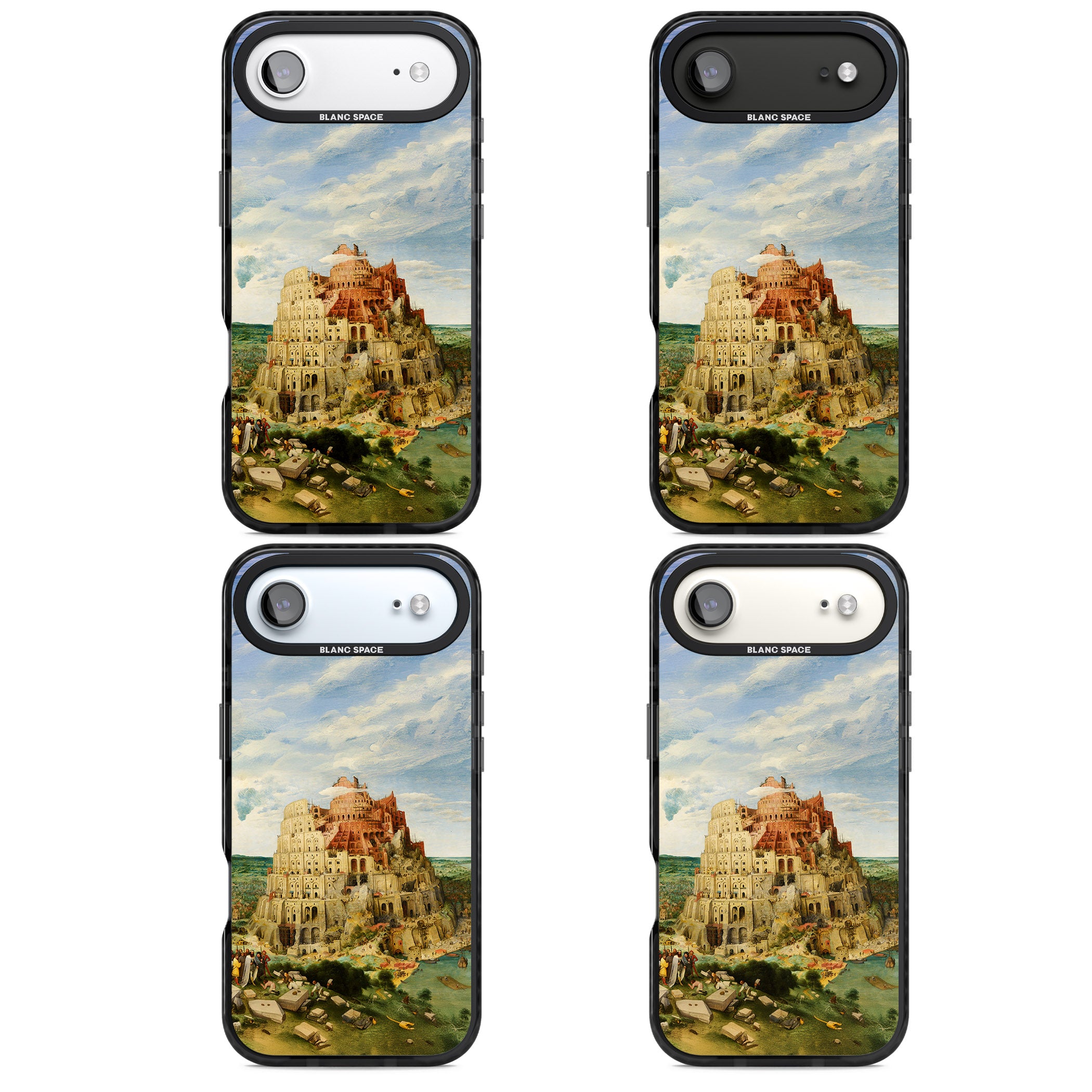 Tower Of Babel iPhone 17 Air Impact Black Phone Case APT Impact Protection