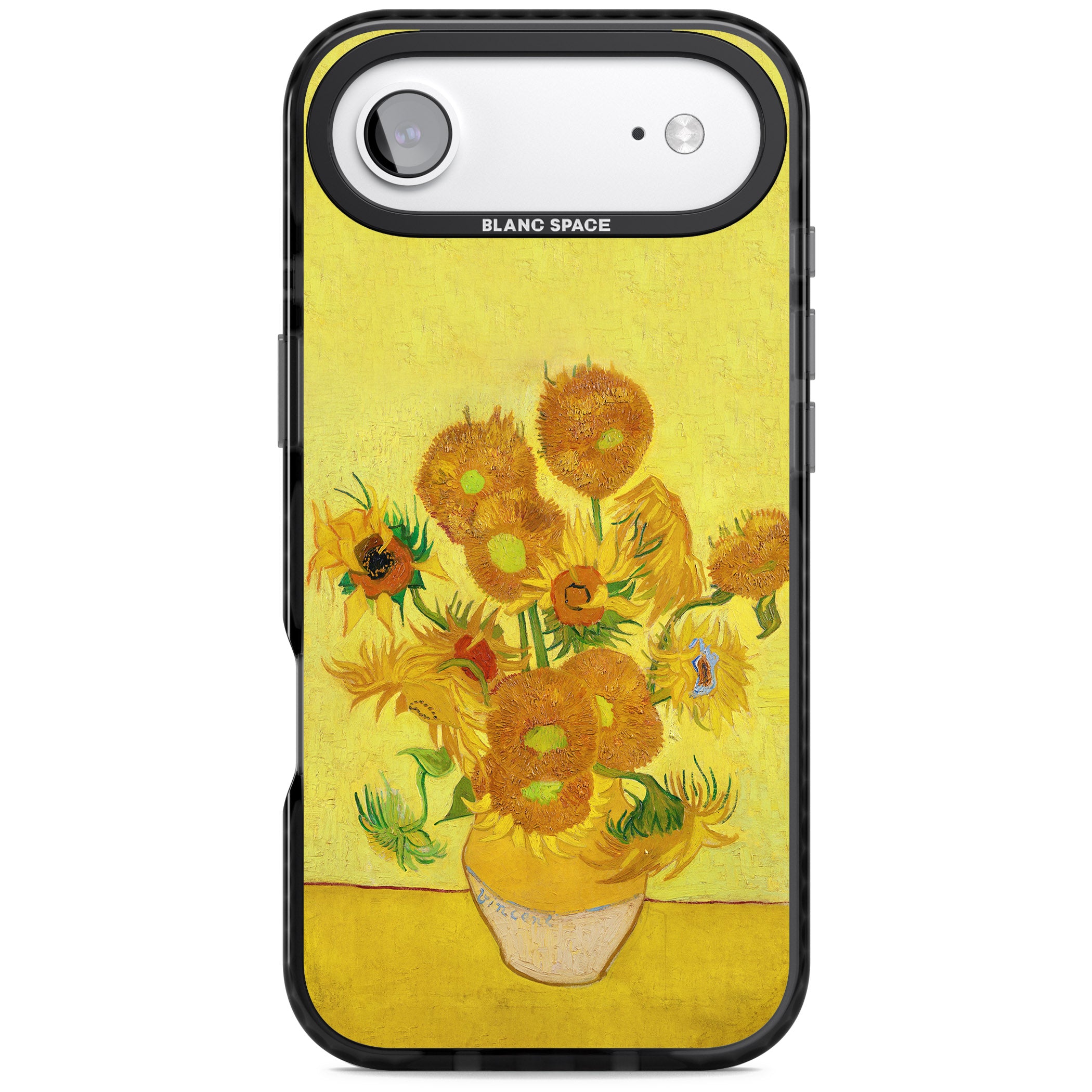 Sunflowers iPhone 17 Air Impact Black Phone Case