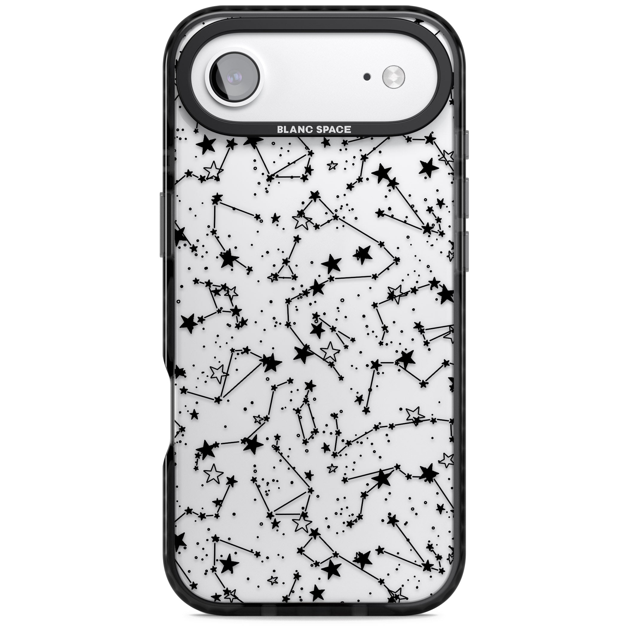 Midnight Constellations iPhone 17 Air Impact Black Phone Case