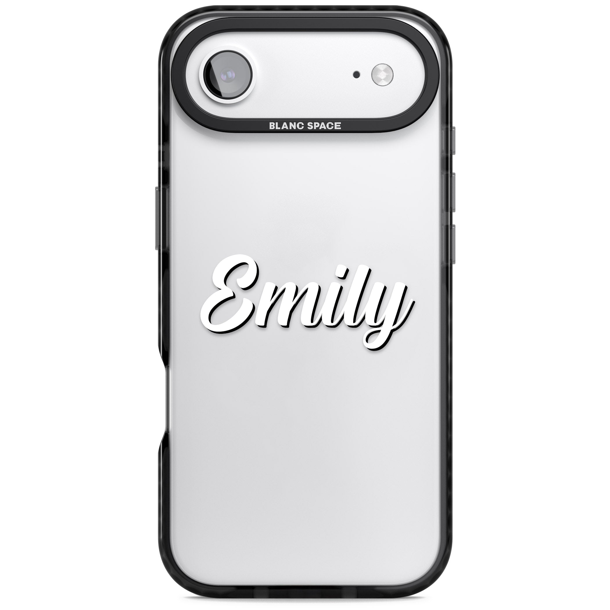 Personalised Cute Name iPhone 17 Air Impact Black Phone Case
