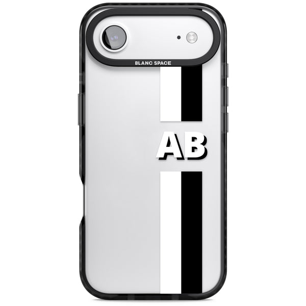 Personalised Bold Two Stripe Name