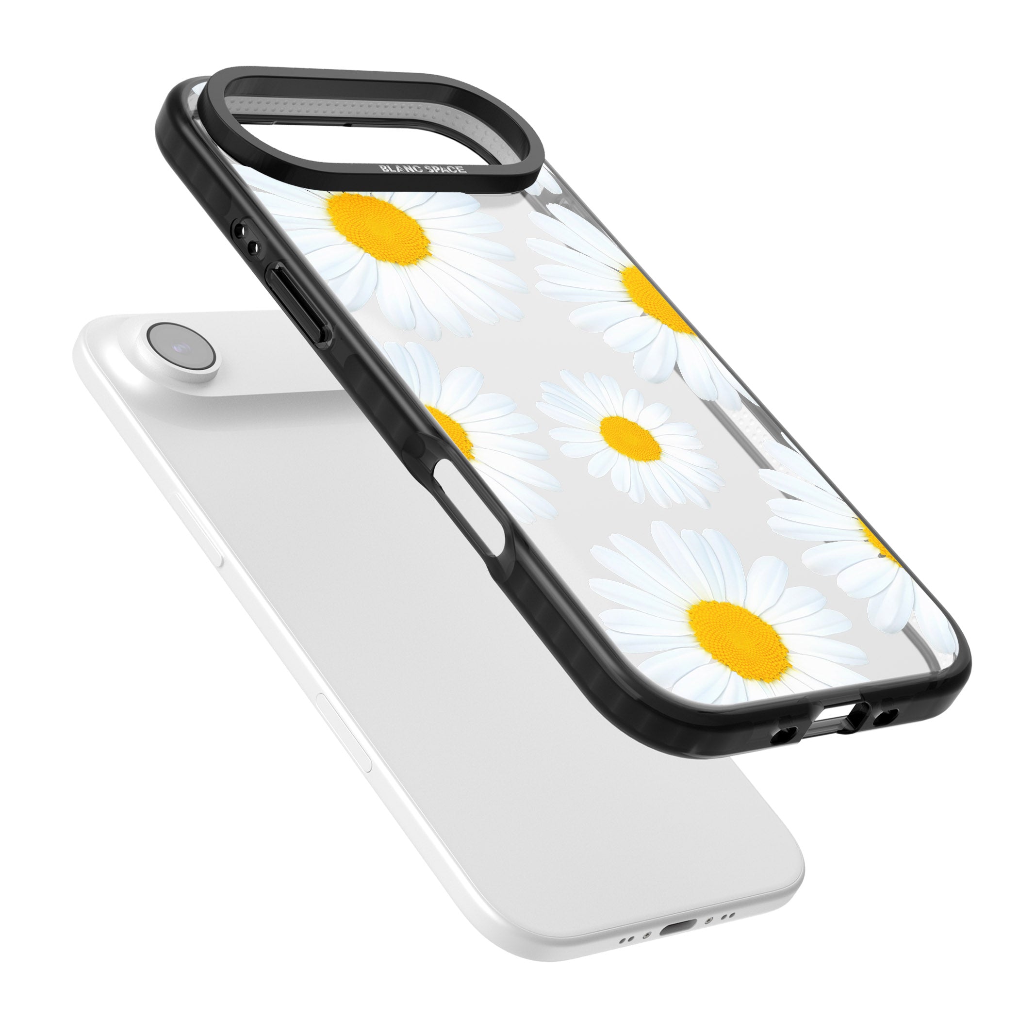 Summer Daisy iPhone 17 Air Impact Black Phone Case Colours