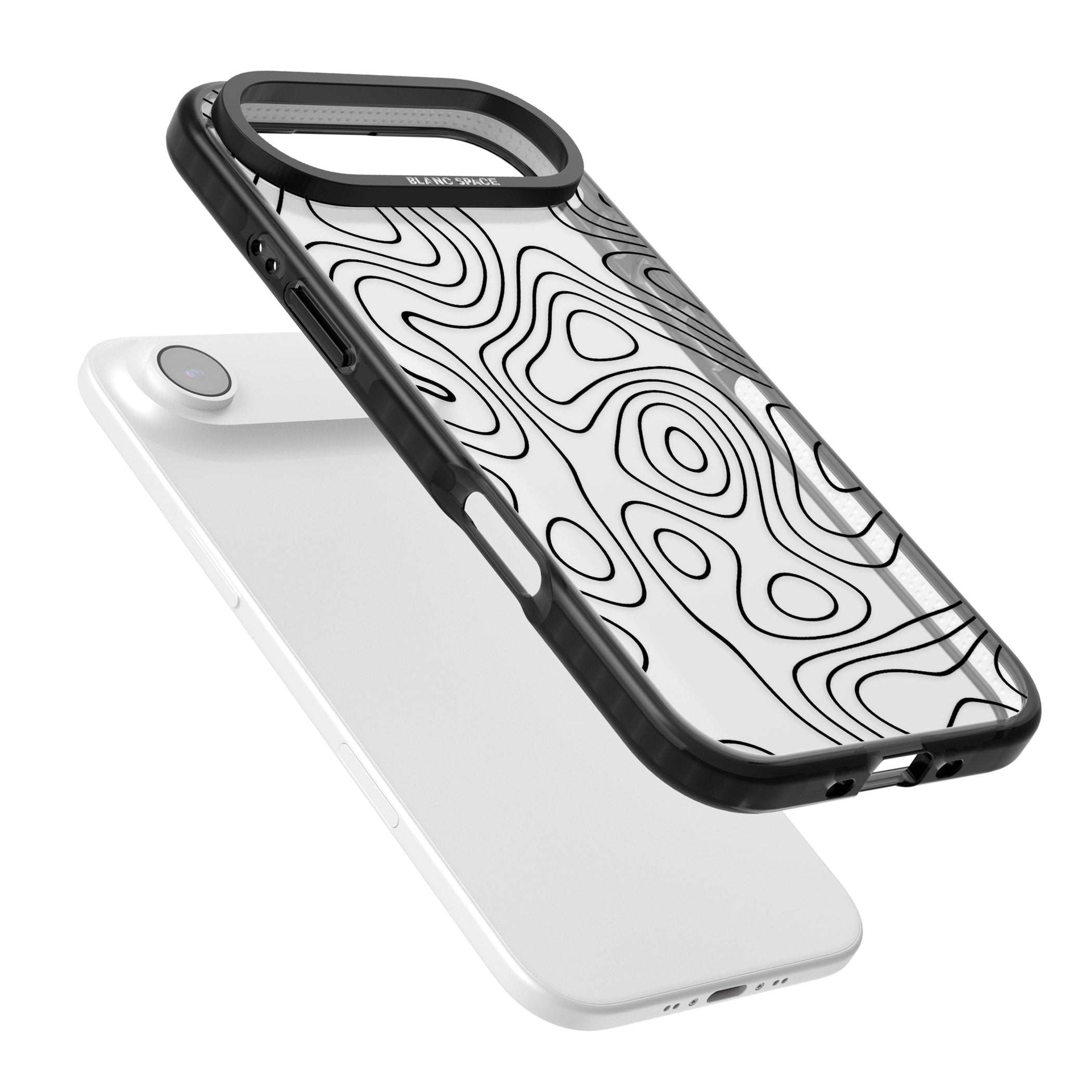 Damascus Steel iPhone 17 Air Impact Black Phone Case Colours