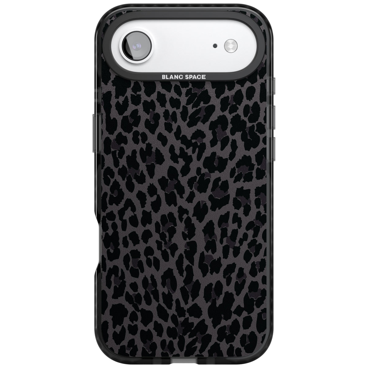 Dark Animal Print iPhone Air Impact Black Phone Case front