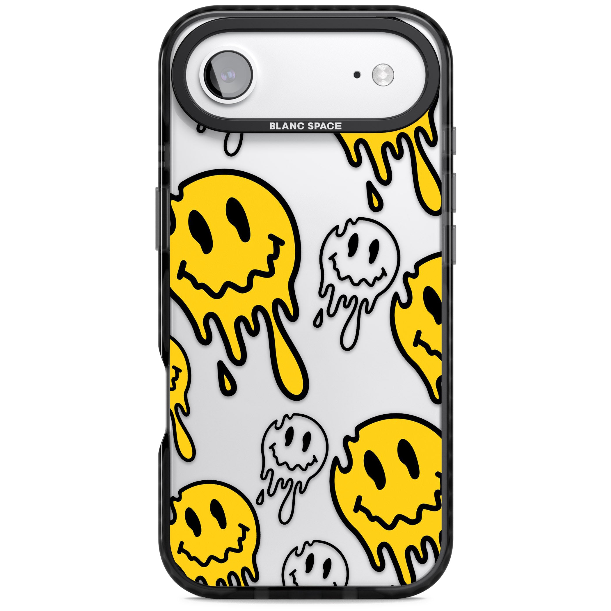Face Melt Trippy Wallpaper iPhone Case | Blanc Space