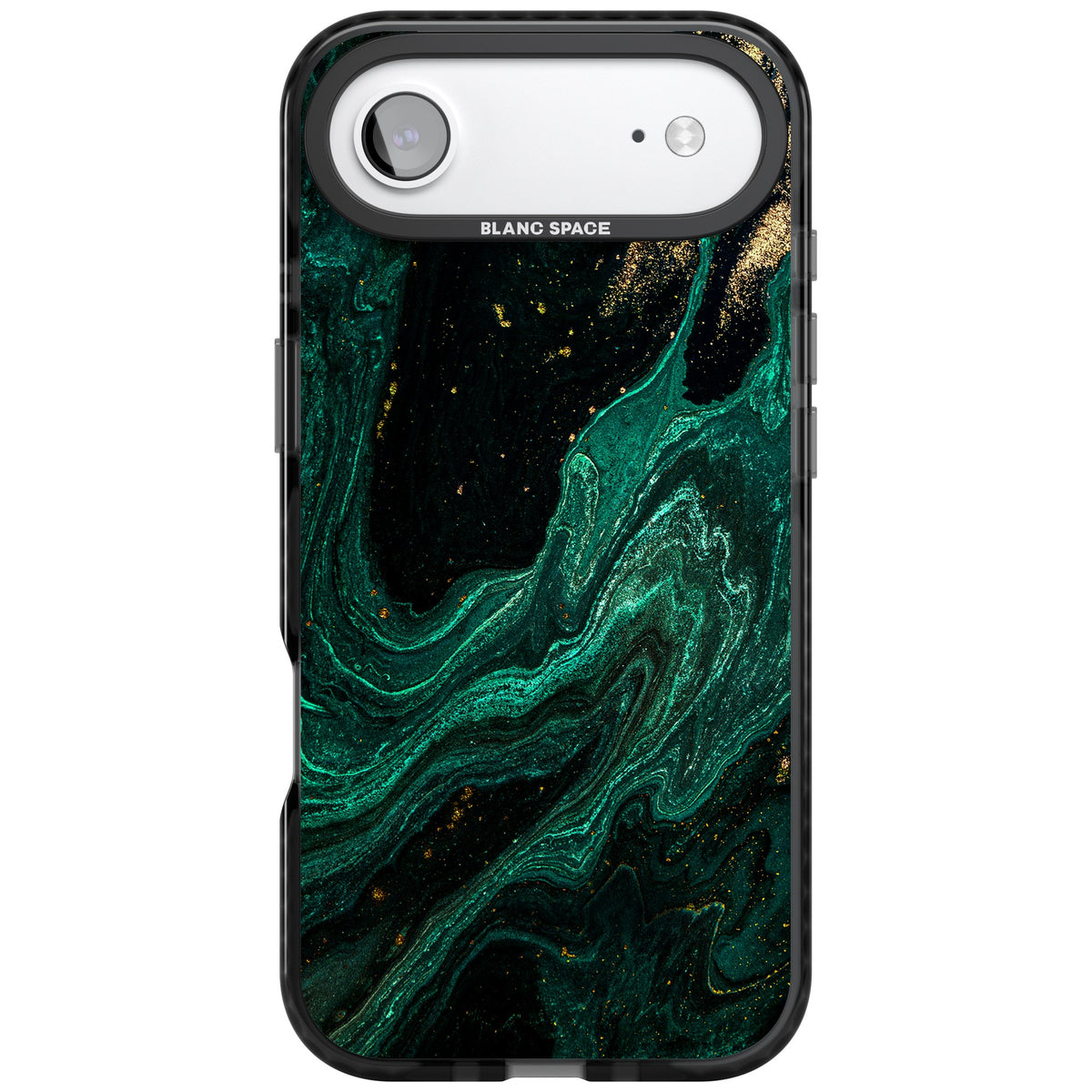 Emerald Lagoon iPhone Air Impact Black Phone Case front
