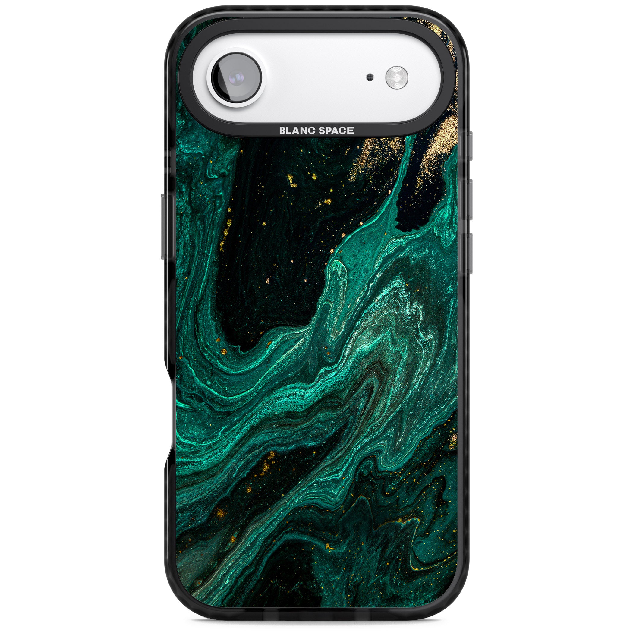 Emerald Lagoon iPhone 17 Air Impact Black Phone Case